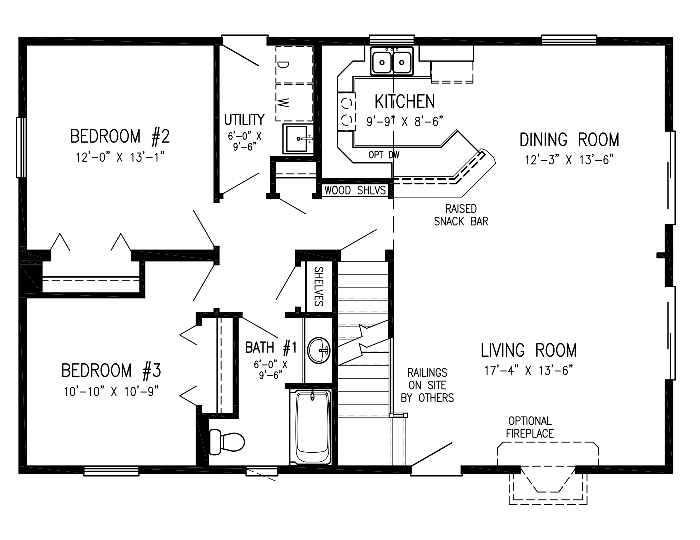 Tahoe first floor plan