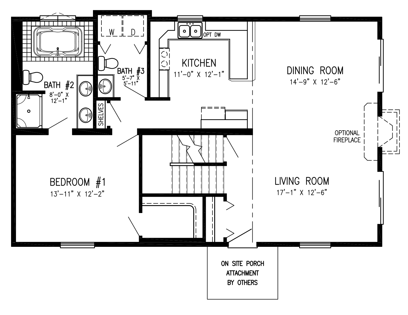 Lakeshire first floor plan