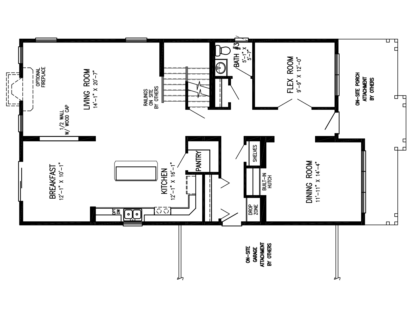 Fullerton first floor plan