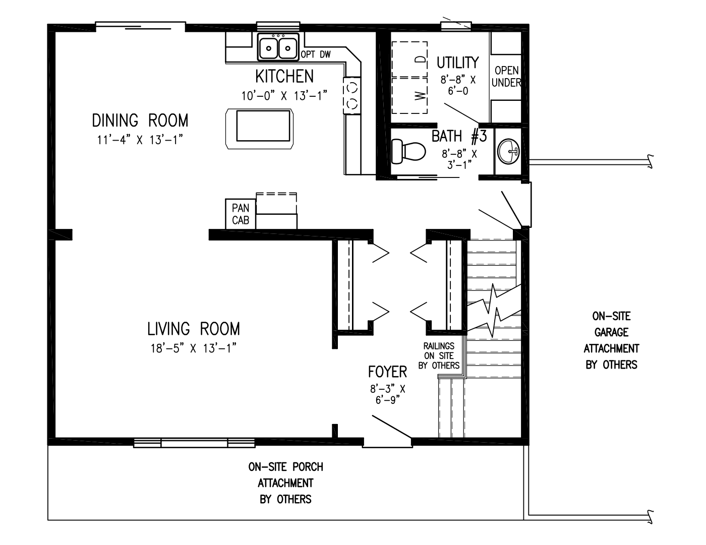 Montreal first floor plan