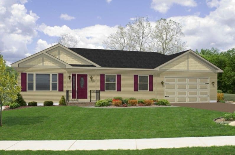 Winston II Floor Plan Rendered Image