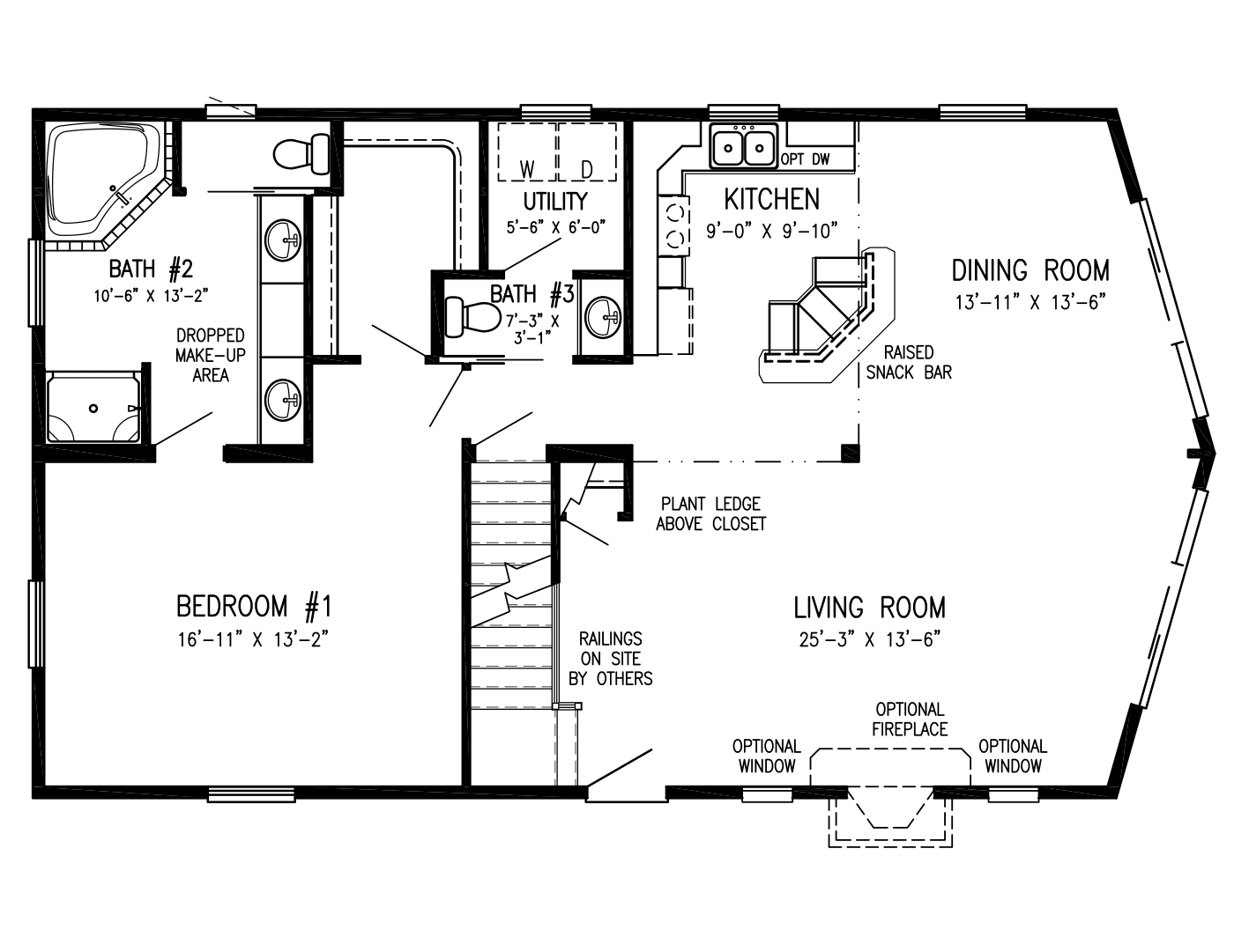 Tamarack first floor plan