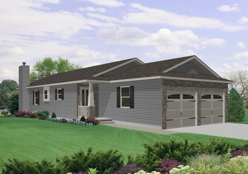 Livingston Floor Plan Rendering