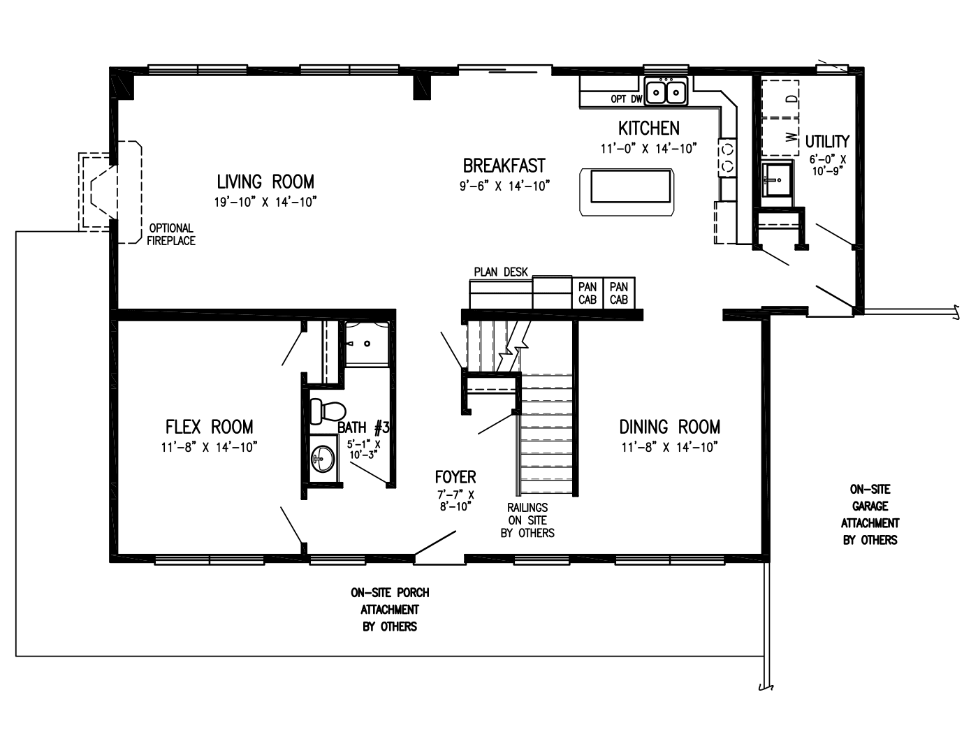 Meadow Valley first floor plan