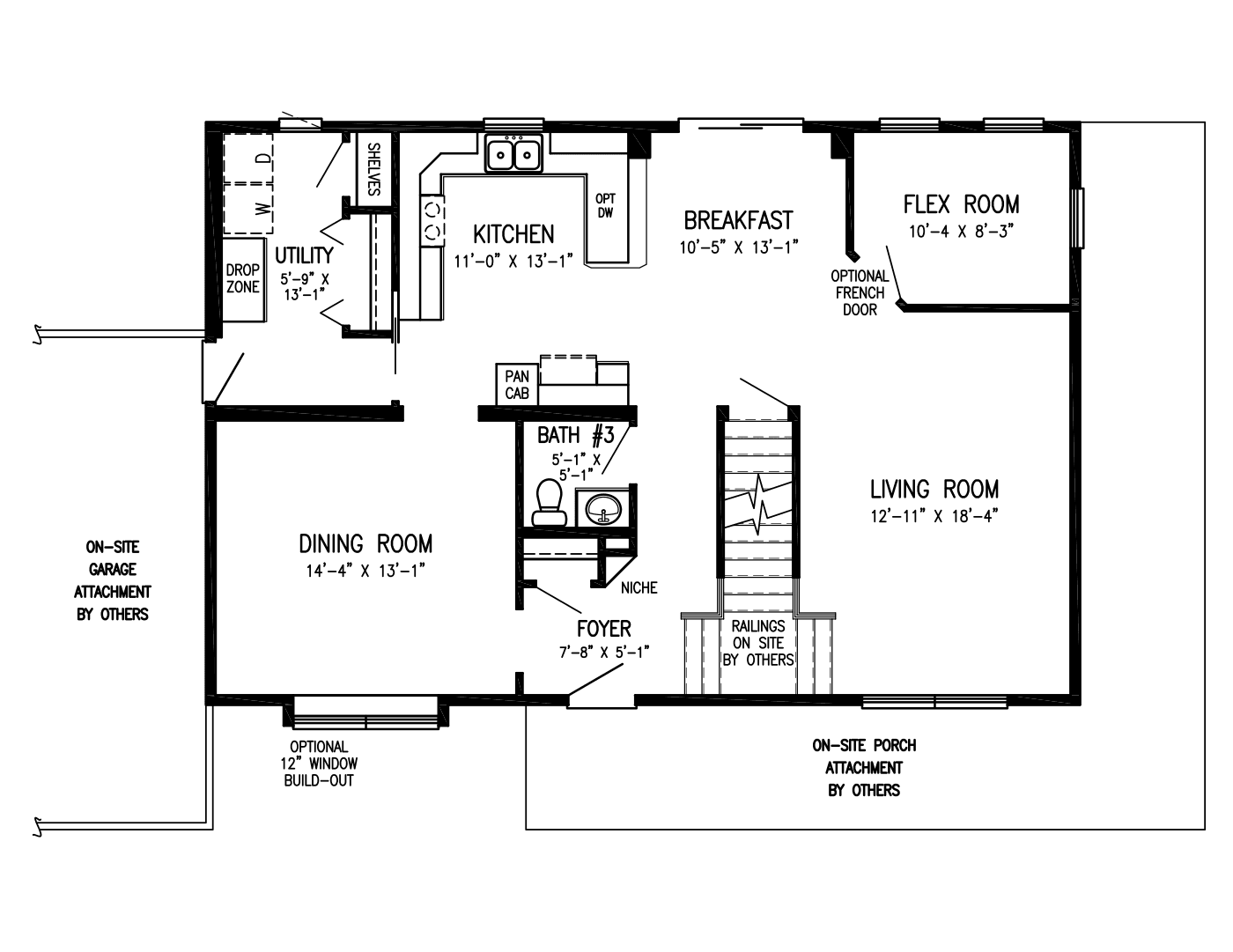 Westport first floor plan