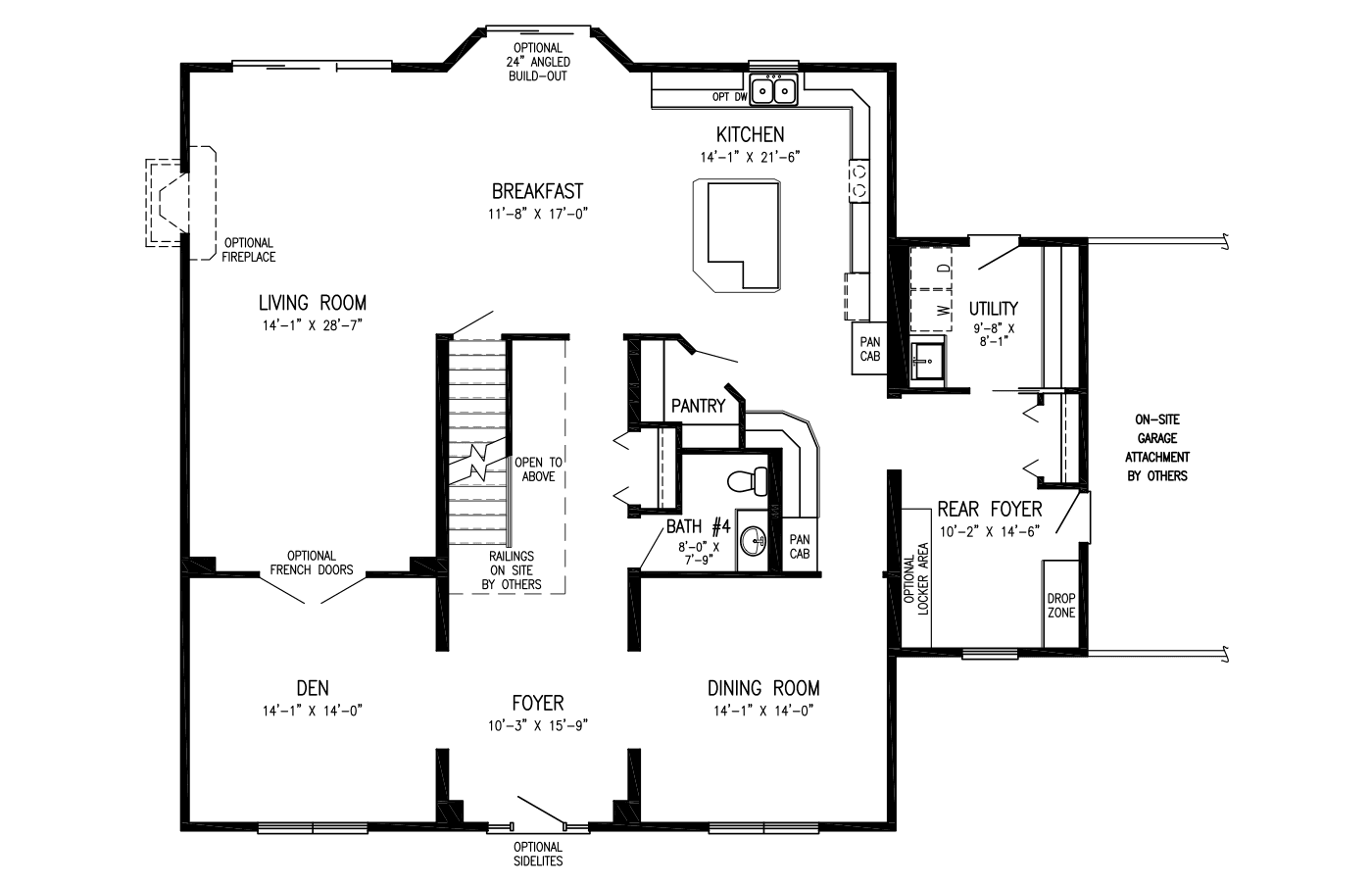 Providence first floor plan